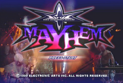 WCW Mayhem (PS1) скриншот-1