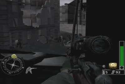 Call of Duty: Finest Hour (PS2) скриншот-1