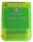 Карта памяти - Lemon Yellow (Sony PlayStation 1) image